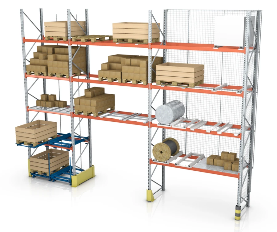 Heavy-Duty Adjustable Metal Storage Rack P90