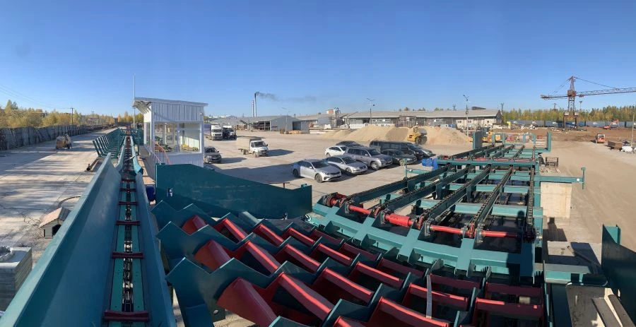 Wood Sorting Line AXEL RLS for Logs