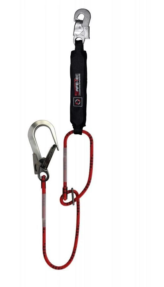 Safety Lanyard with Shock Absorber for Fall Protection - Model ABS102