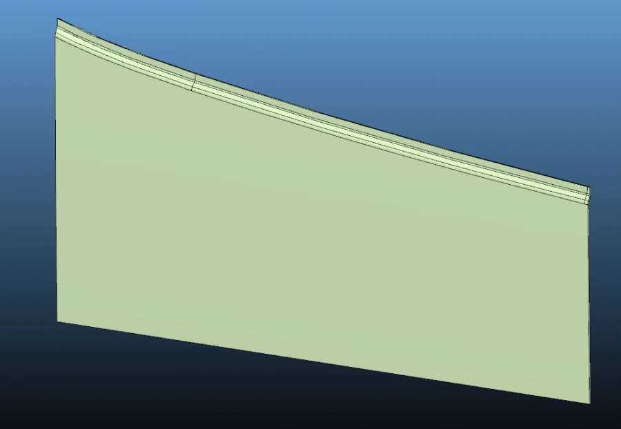 Right Rear Panel for Vehicles - 6299-401-5402508/LG