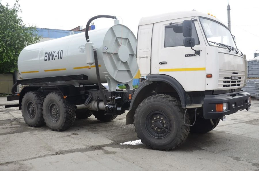 Waste Collection Machine VМК-43118 Based on KAMAZ-43118-A5