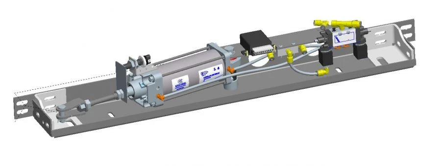 Pneumatic Door Actuator for Vehicles 40N1R63/116T1B053