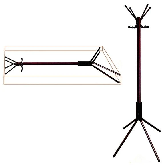 Foldable Hanger for Public and Residential Use, Model SI56.15.18.00