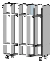 Floor-standing Towel Rack