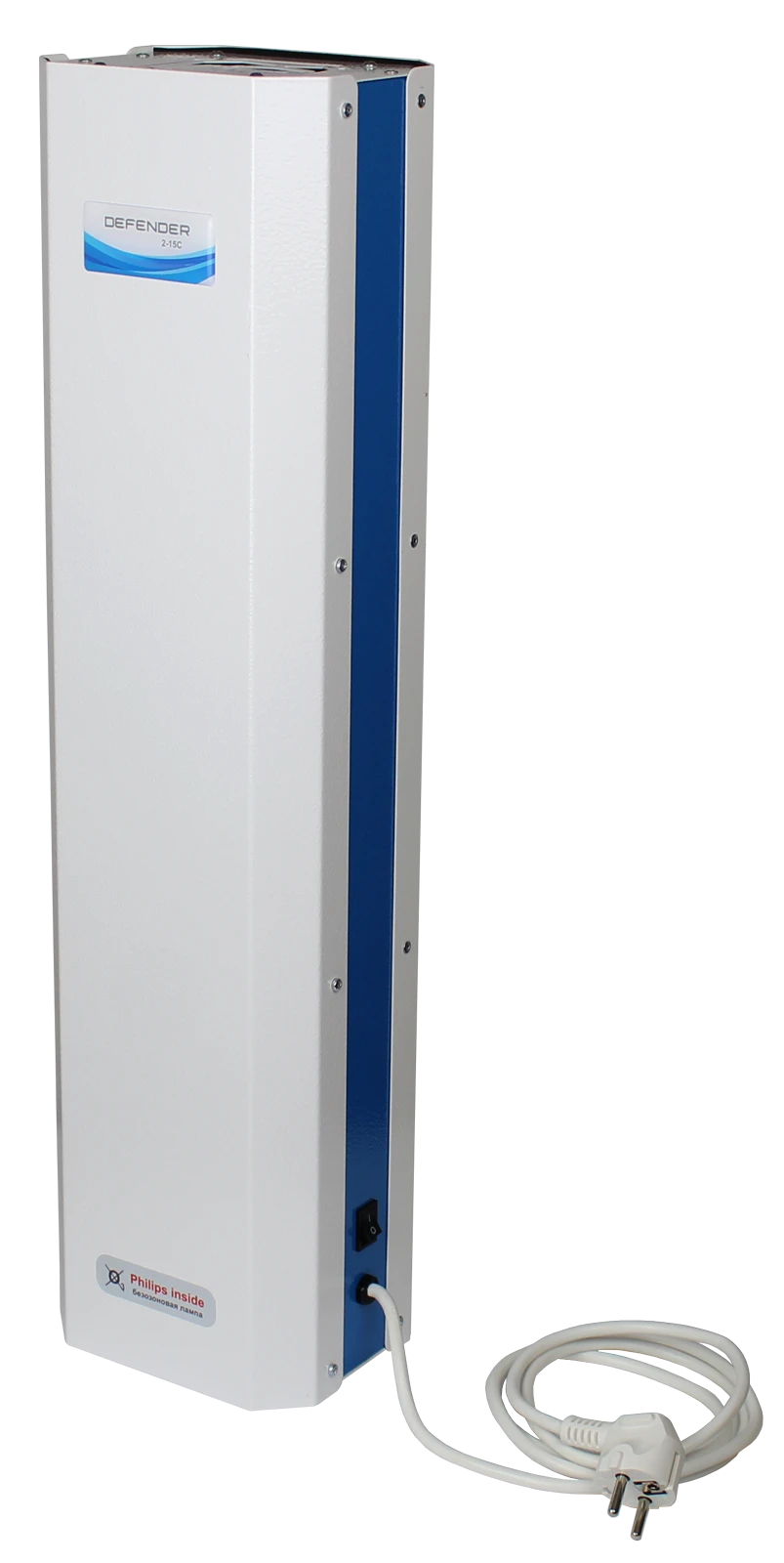 Bactericidal UV Air Purifier Recirculator Tagler Defender 2-15C