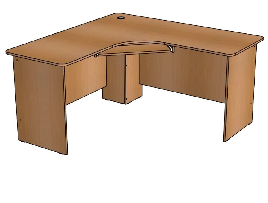 Corner Computer Desk No. 5 / C31