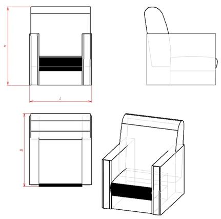 Comfortable Chair for Sitting – K.1 Series