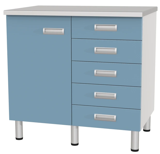 Laboratory Workbench with Two Cabinets, SL-03-MSK (SL-03-206)