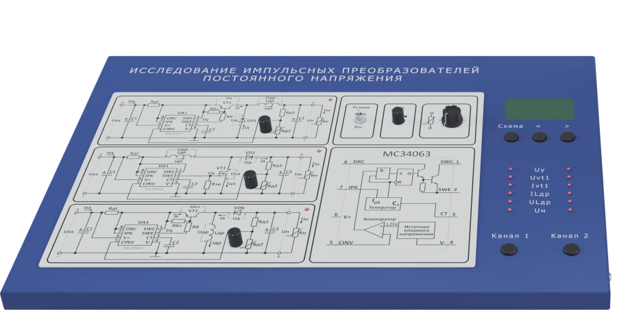 Laboratory Setup for Researching Impulse DC Voltage Converters (EE-IPPN)
