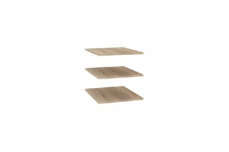 Bruna LD 401005.000 Light Sonama H Shelves for Single Door Section (Set of 3)