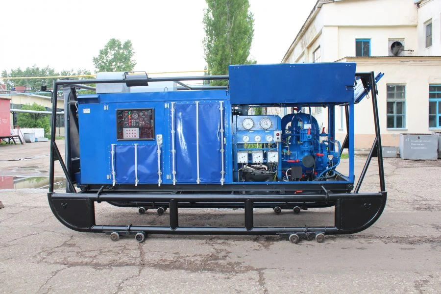 PNU 120/300 Mobile Container Pumping Unit for Oil and Water