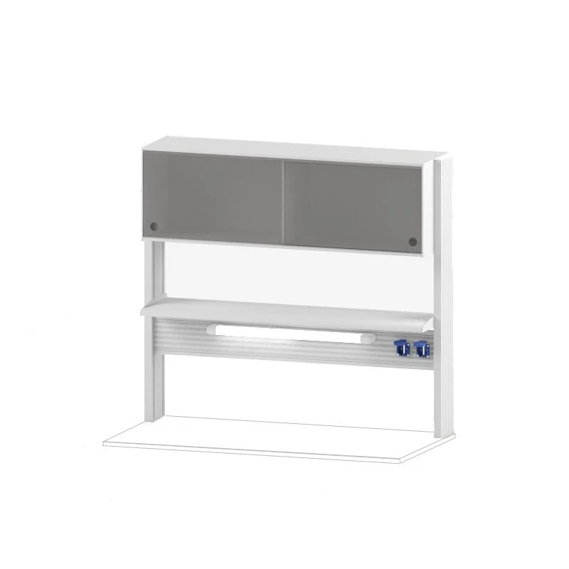Technological Rack with Cabinet 360 mm for Wall Table 1200 TSPSh-36