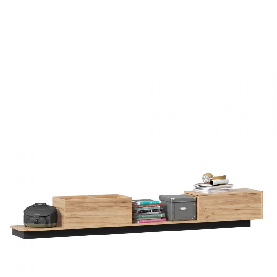 Urban LD.528110.000 PV Export Side Cabinet (Golden Oak/Black)