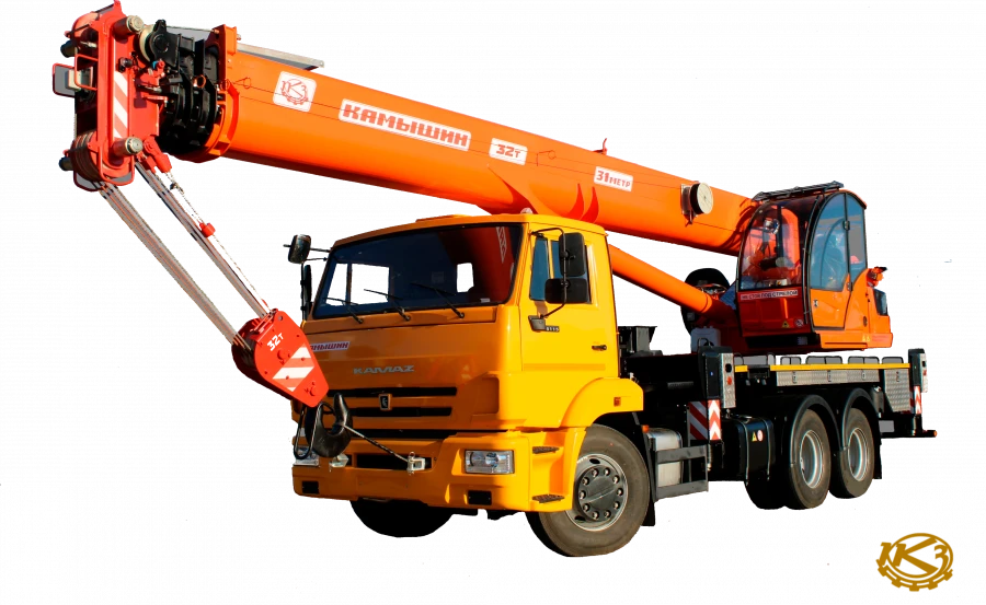 KС-55729-1K-31 Truck Crane with 32t Capacity