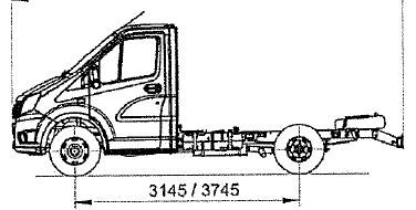 GAZelle NN Chassis, Modification A21R22, Diesel Engine, N1