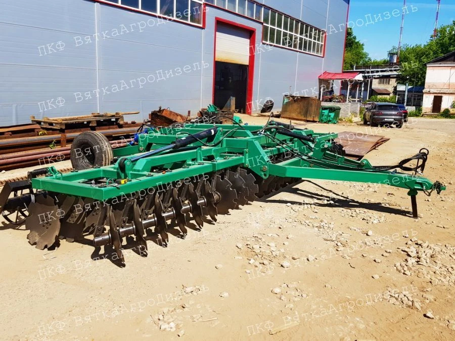 BDM 7x2 Disc Harrow - Towable Soil Tillage Equipment