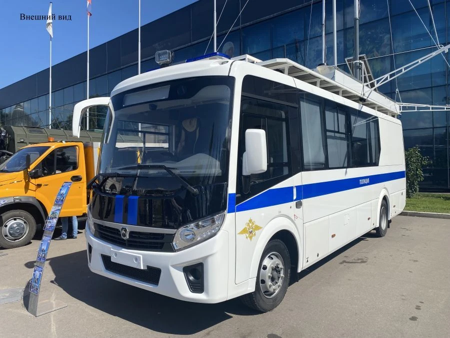 Mobile Communication Unit for Robotics Complex Model 5027B1-RK based on PAZ Vector NEXT