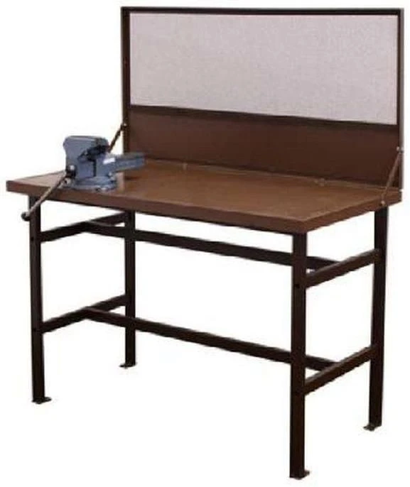 Student Workbench with Protective Screen