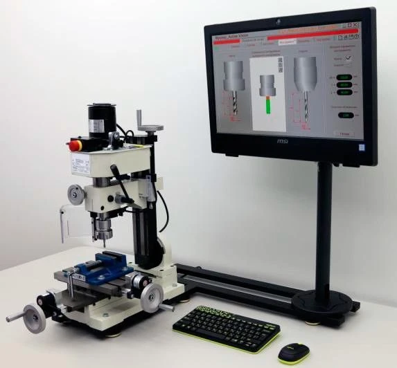 Interactive Milling Machine Model "ACTIVE VISION F