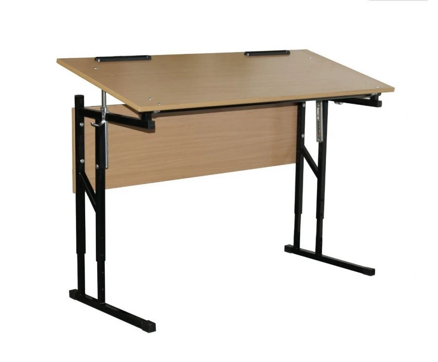 Budget Student Desk with Adjustable Height and Tilt - Omega Model