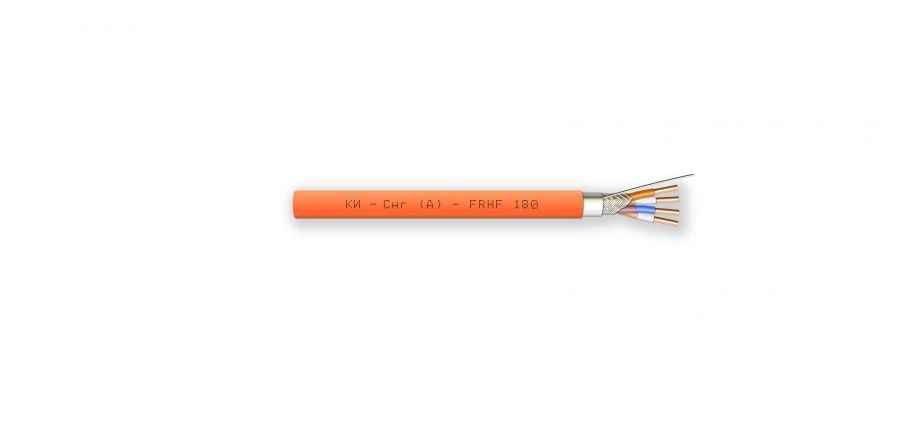 Fire-resistant cable with twisted pair KИ-Снг(А)-FRHF 2x2x1.12 mm