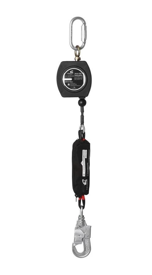 Compact Fall Protection Device "HV-02 Cable" with Carabiner, Model vpro HB02С set 0257