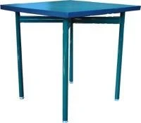 Household Metal Table with Round and Rectangular Frame