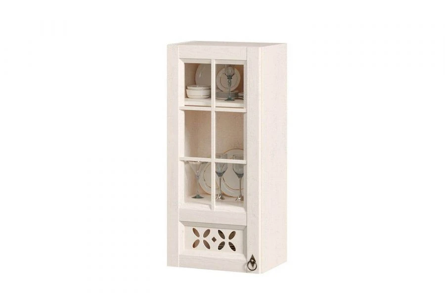 High Cabinet Door Facade Left 450 with Glass - Ameli LD.251640.000