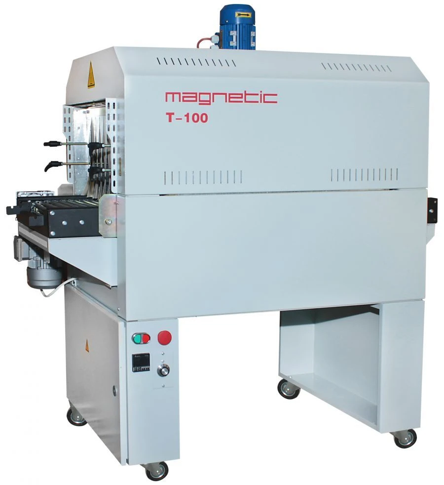 Magnetic T-100 Shrink Tunnel for Efficient Packaging