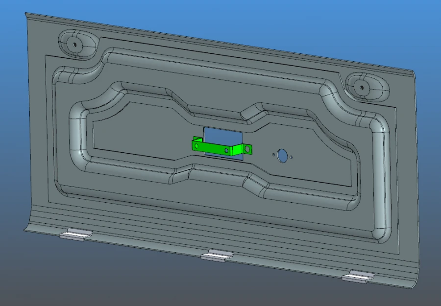 Spare Wheel Cover Right 5299231-5412560