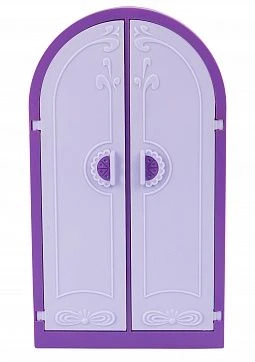 Elegant Dollhouse Wardrobe "Confetti" - Storage Solution