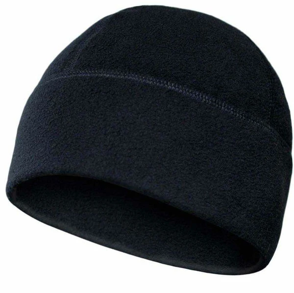 Warm Dark Blue Fleece Hat for Comfort and Style, Size 54-62
