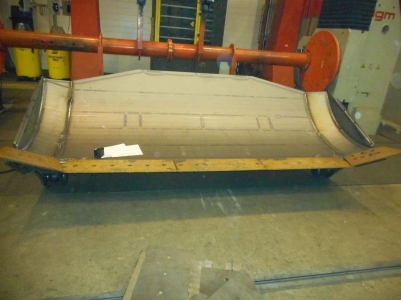 Semi-U Shaped Blade 9813799 for Excavation and Construction