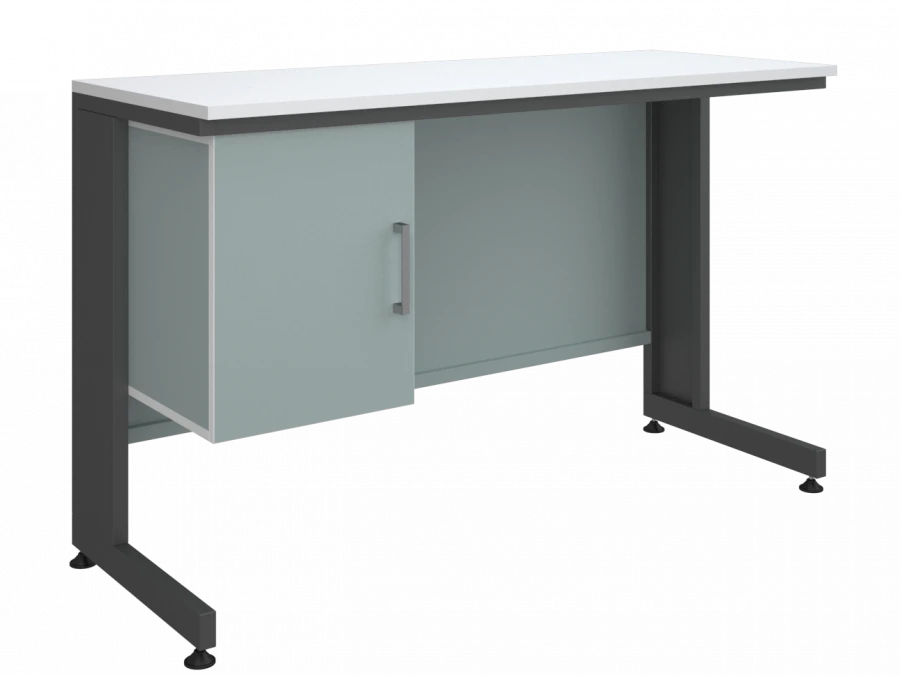 Laboratory Table with Cabinet Type 1 High 2