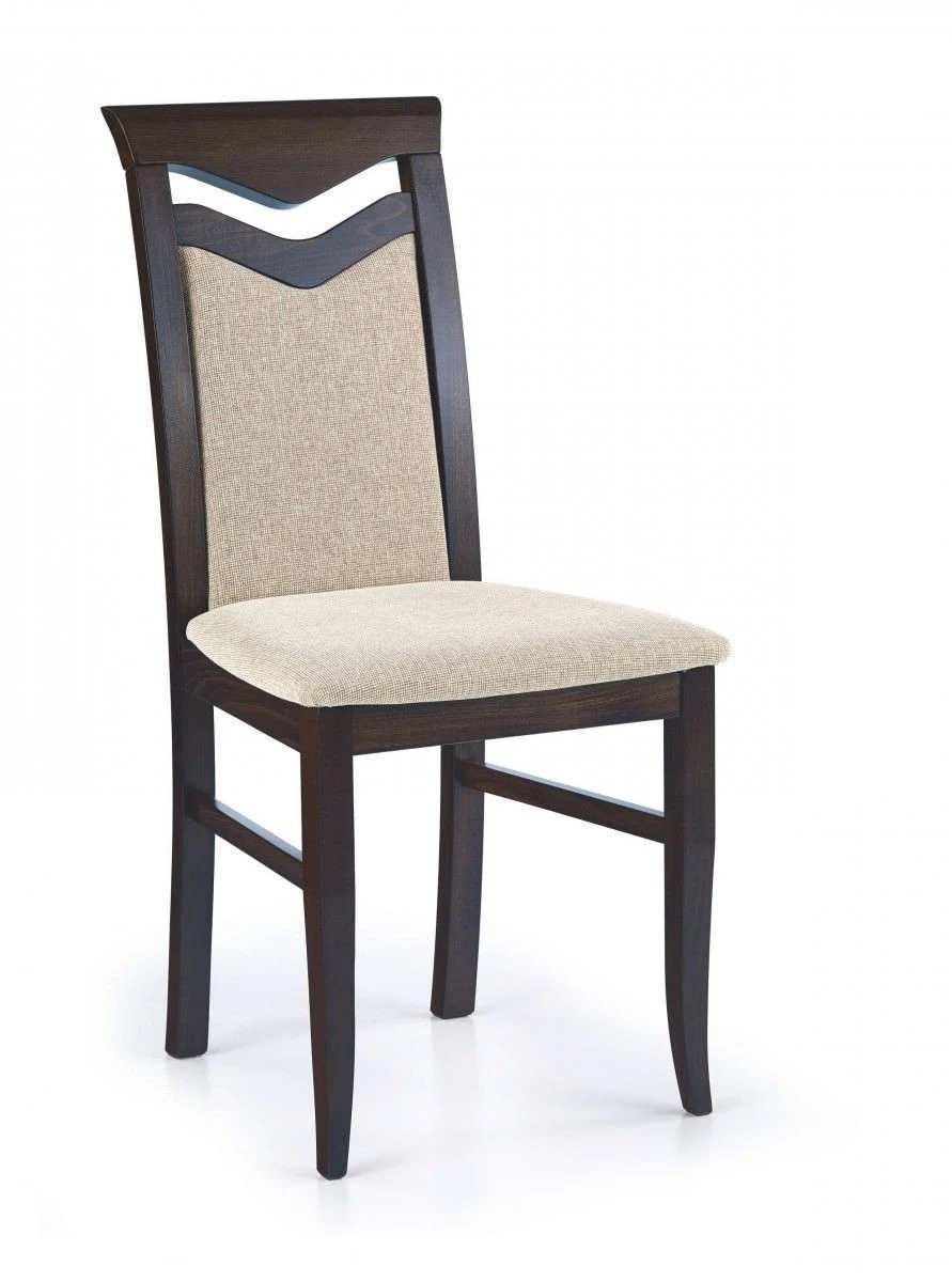 Comfortable Wooden Chair with Back Support for One Person