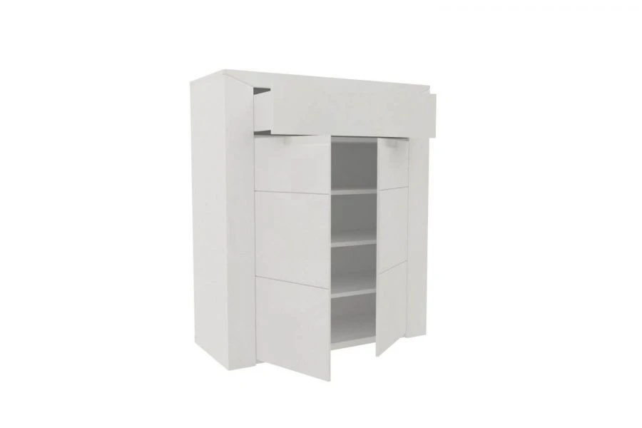 Brii TYP 20 Cabinet (White Gloss Finish)