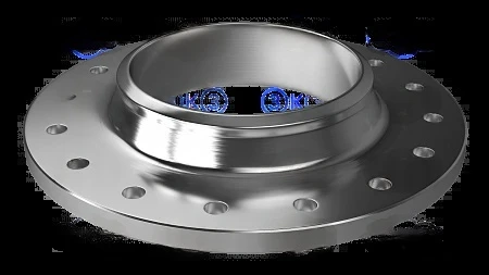Welded Steel Flange for High-Pressure Piping Connections