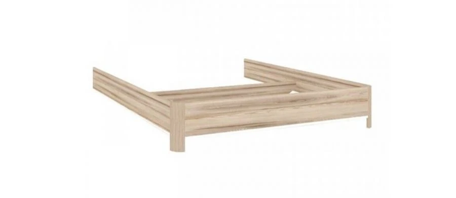 Bed Frame Body 1200 (White/Desire Ash) Model LD.636300.000