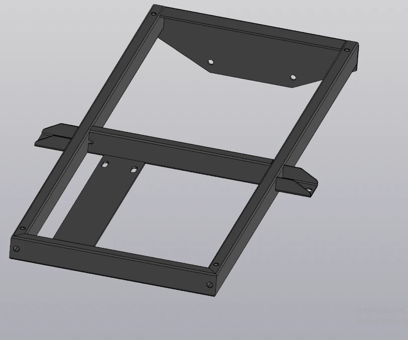Generator Service Floor Frame M03-C8-20-031092