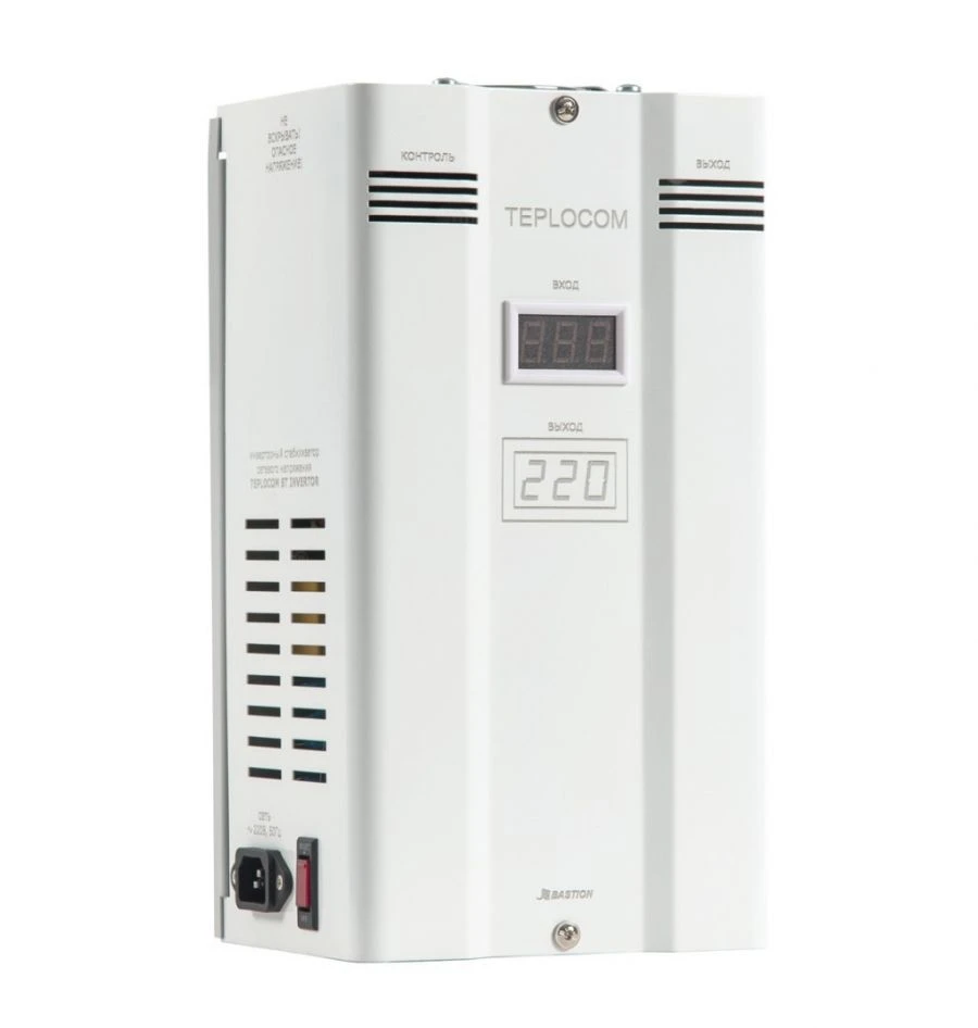 Phase Inverter Stabilizer for Gas Heating Boilers TEPLOCOM ST-400 INVERTOR