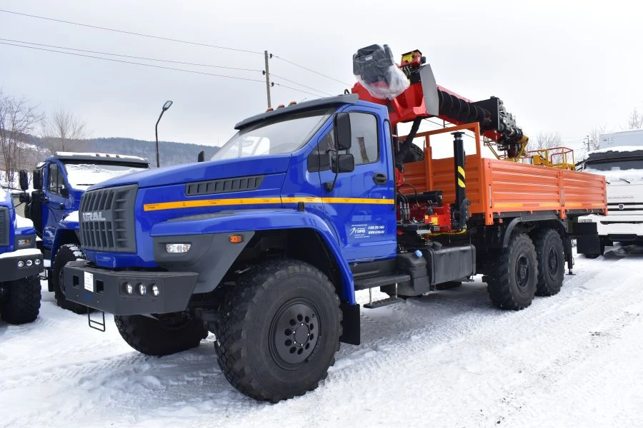 Special Truck with Crane Manipulator on Ural Chassis