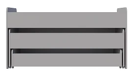 Wooden Bunk Bed K.1 for Office and Home Use