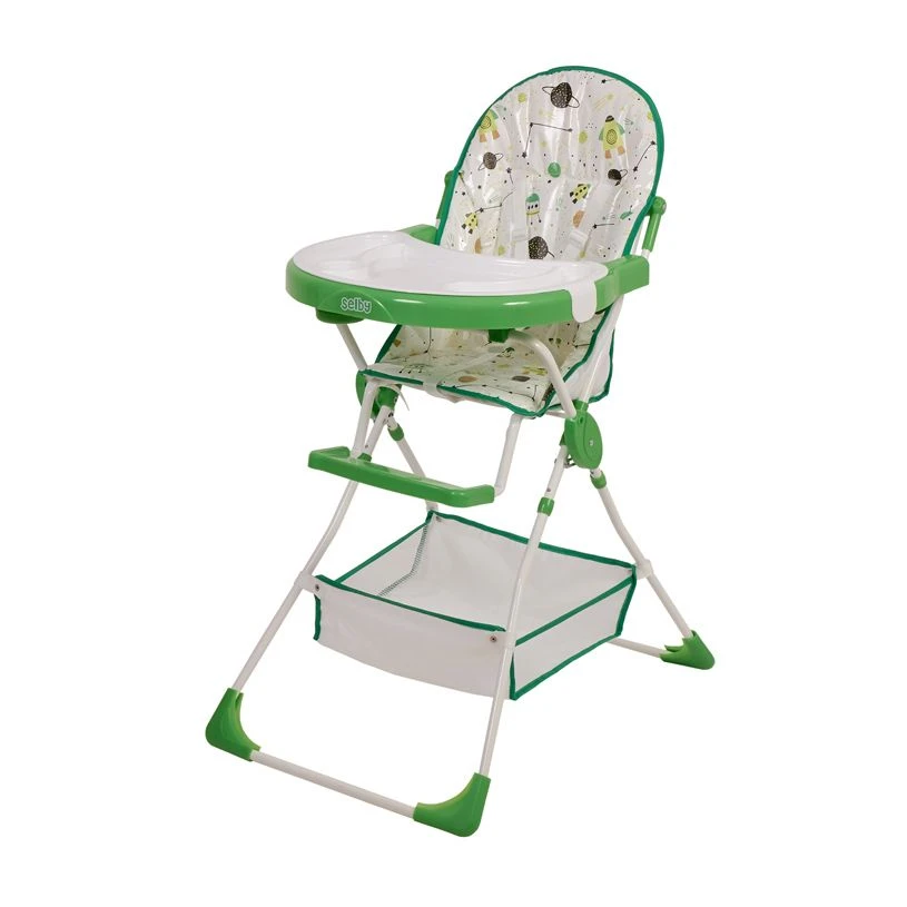 Selby 252 High Chair for Feeding, Green, Model 0002134-05