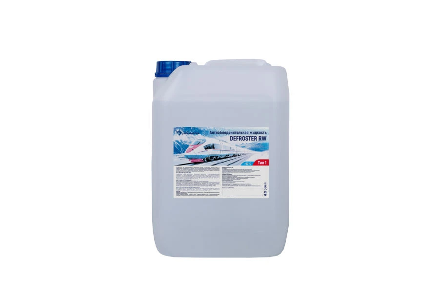 Anti-Icing Liquid for High-Speed Train Equipment DEFROSTER RW Type 1