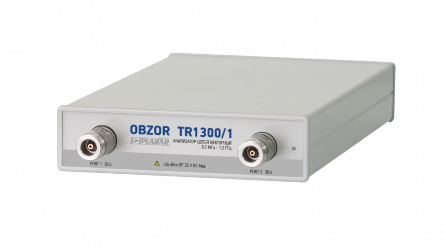 Overview TR1300/1 Vector Network Analyzer