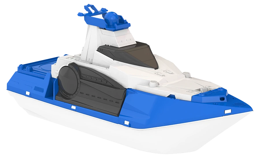 Amphibious Boat Toy for Kids – Model "Катер-амфибия