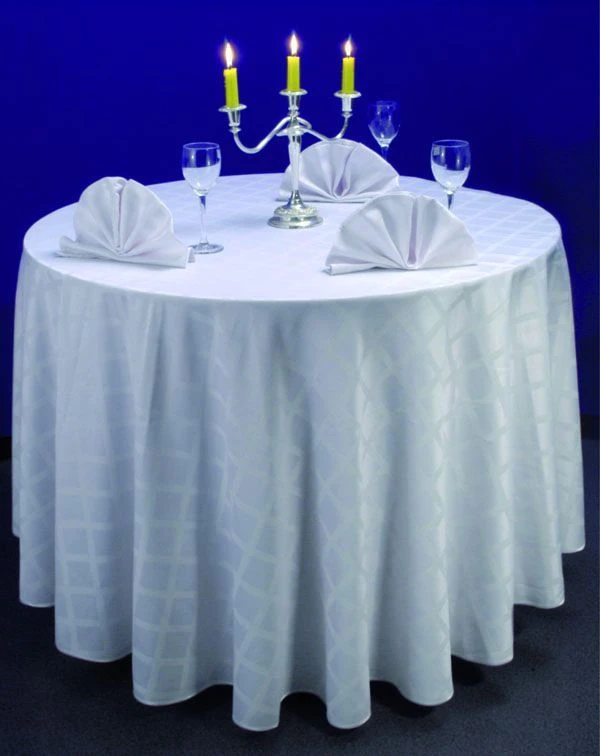 Cotton Table Linen Set with Tablecloth and Napkins