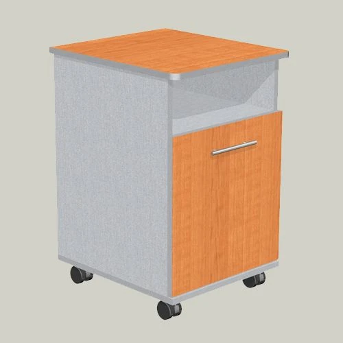 Mobile One-Door Cabinet with Niche Model TP-3
