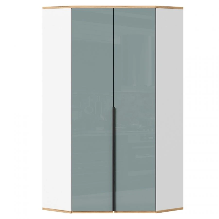 Urban LD.528060.000 Corner Cabinet 45 (White/Pink)