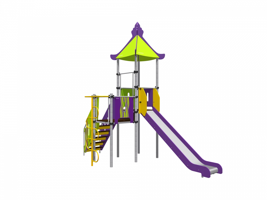 Children's Play Complex for Thematic Games and Physical Development - Romana 101.04.00